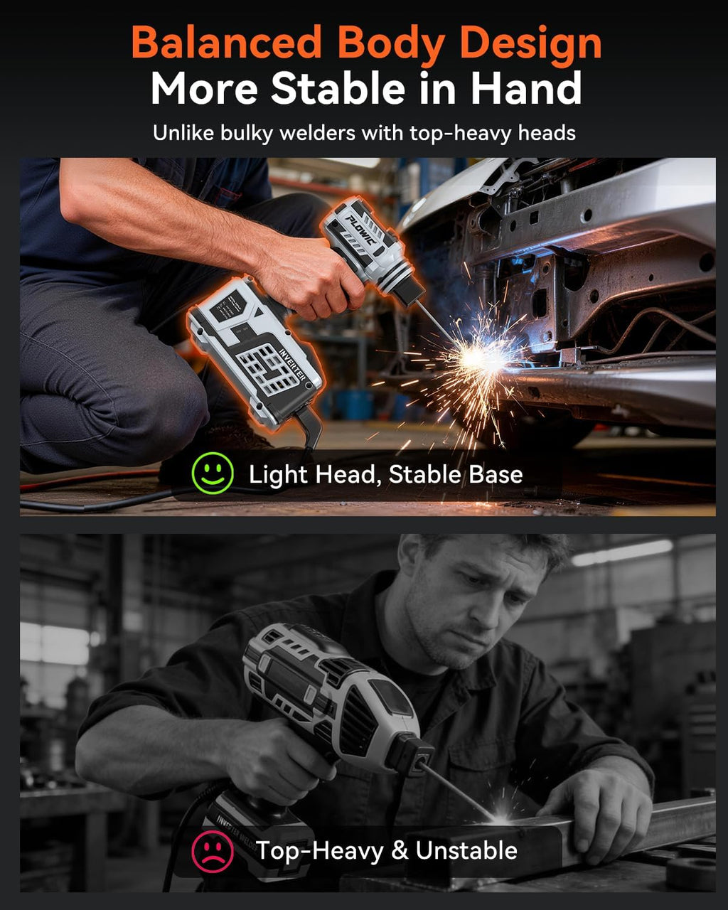 PLOWIC ARC 200 Pro | Next-Gen 200A Portable IGBT Welder with 3 Modes